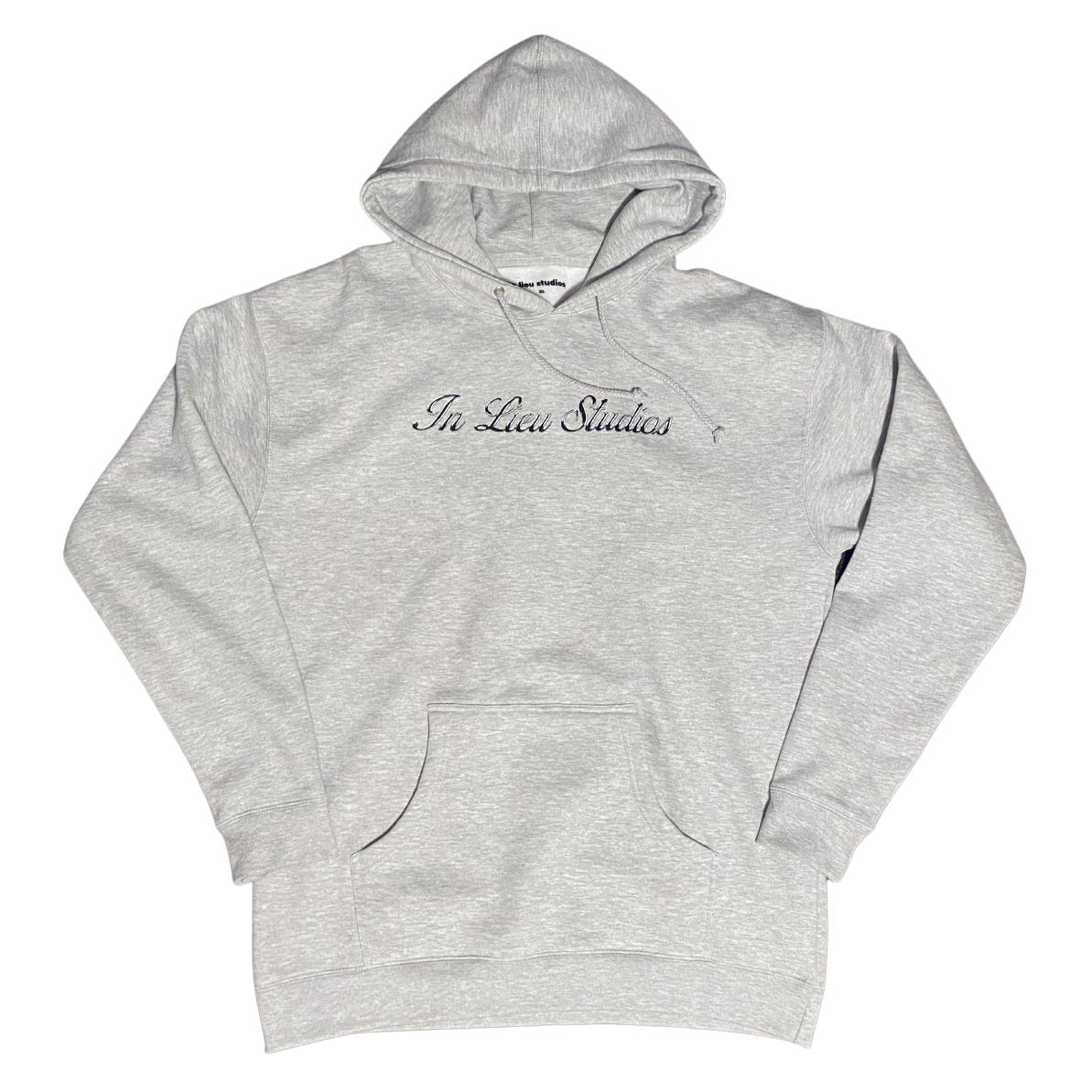 Chrome Script Logo Hoodie (Ash Grey)