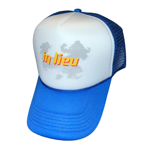 In Lieu Foam Trucker Hat (Blue)