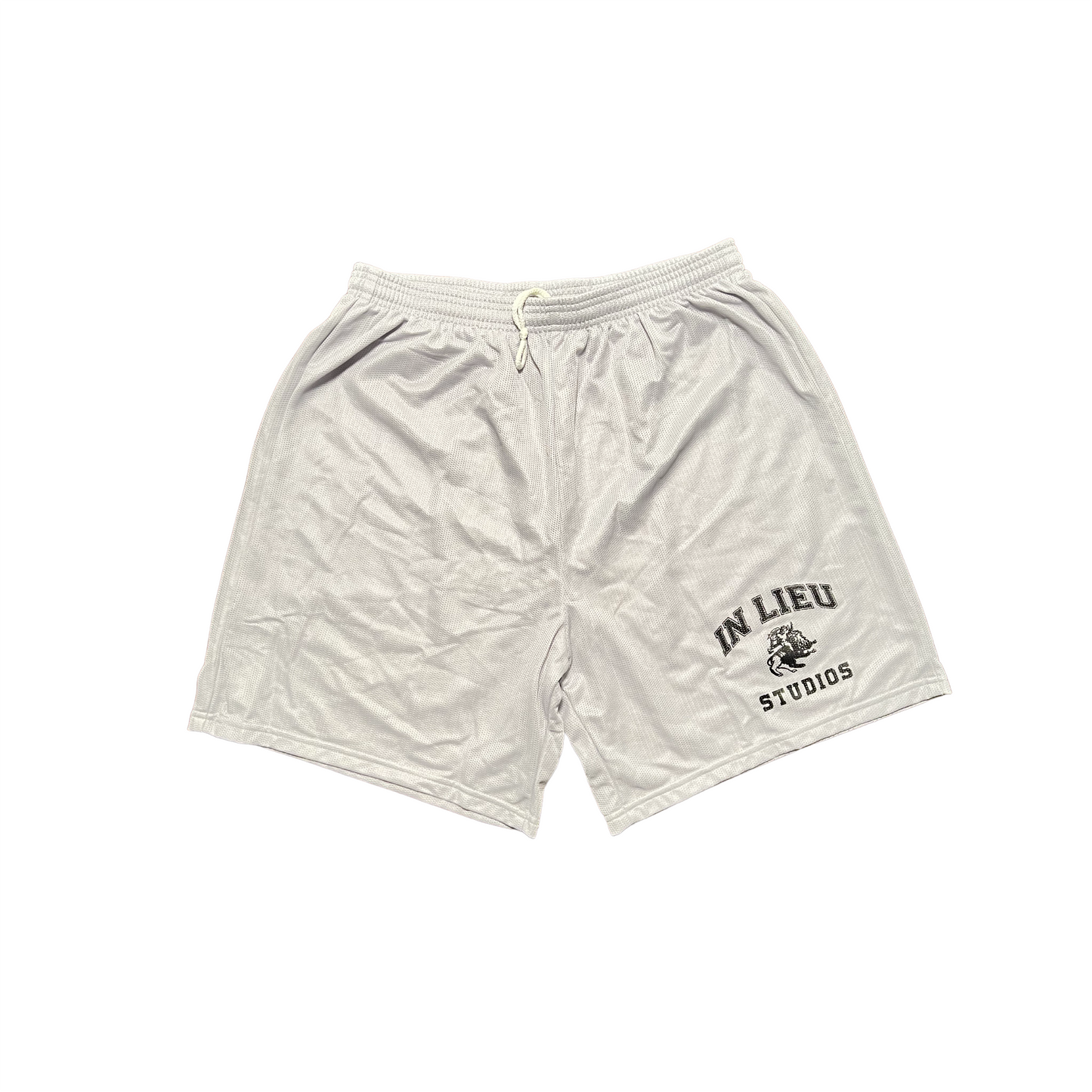 Mesh Lounge Shorts (Silver)