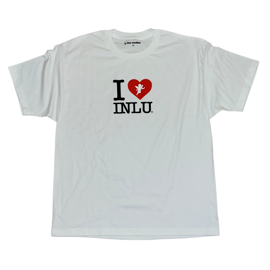 "I HEART INLU" Tee (White)